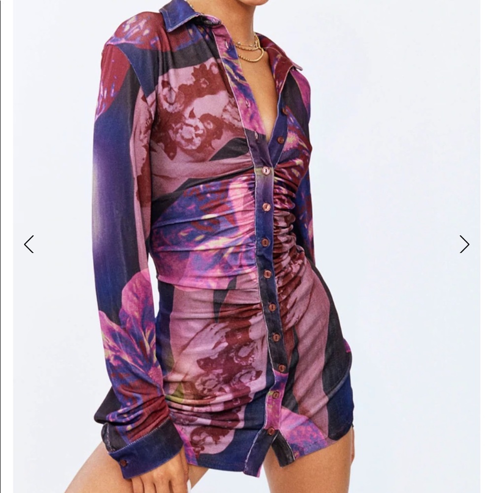 With Jean Andy Dress | Flamboyant Anthurium